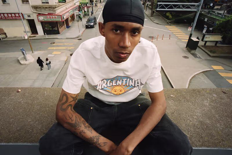 adidas x Thrasher x AFA World Cup capsule featuring diamond-pattern football jersey and Glenburn skate silhouette