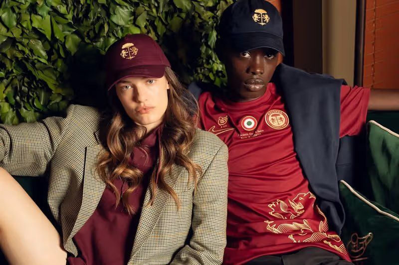 Nike x Ravenna FC capsule collection featuring match kits and lifestyle apparel