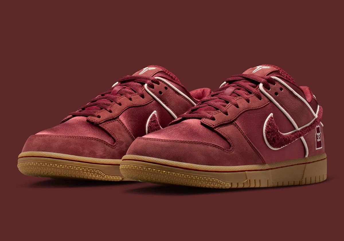 Nike Dunk Low in Lower Merion High School colorway honoring Kobe Bryant's prep career