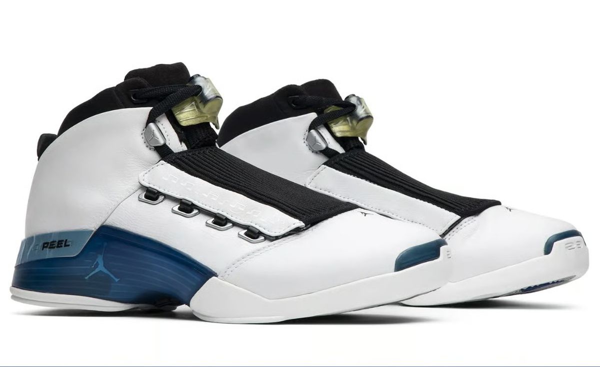Air Jordan 17 in original colorway with metal briefcase packaging for NBA All-Star 2027