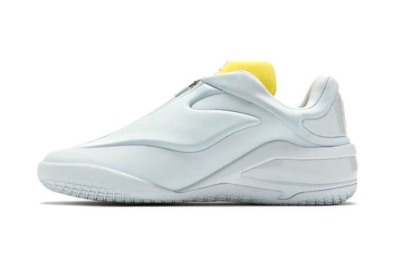 Converse SHAI 001 Ghosted in white with Dream Yellow tongue detail, Shai Gilgeous-Alexander's signature sneaker