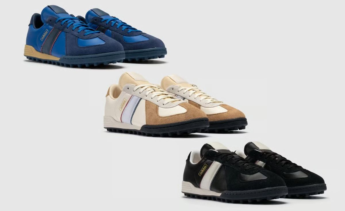 adidas BW Army hybrid silhouette with Mundial-inspired design elements from the Whitaker Group Do Not Duplicate collaboration