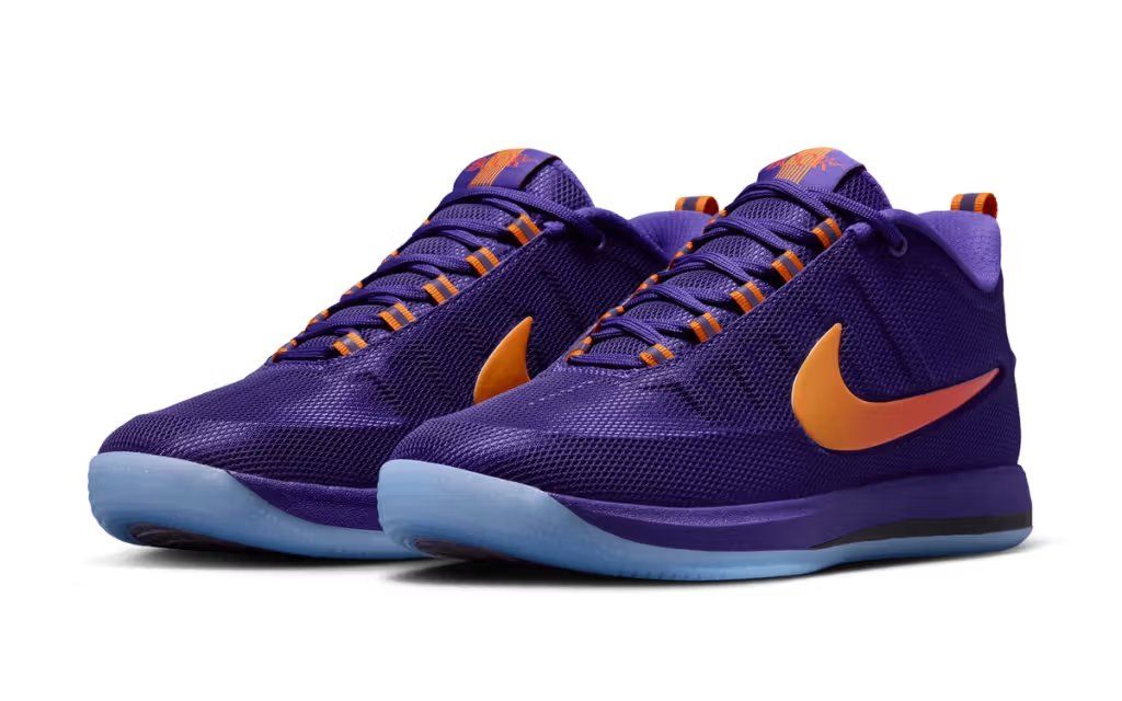 Nike Book 2 Sunburst in warm desert-inspired orange and gold tones