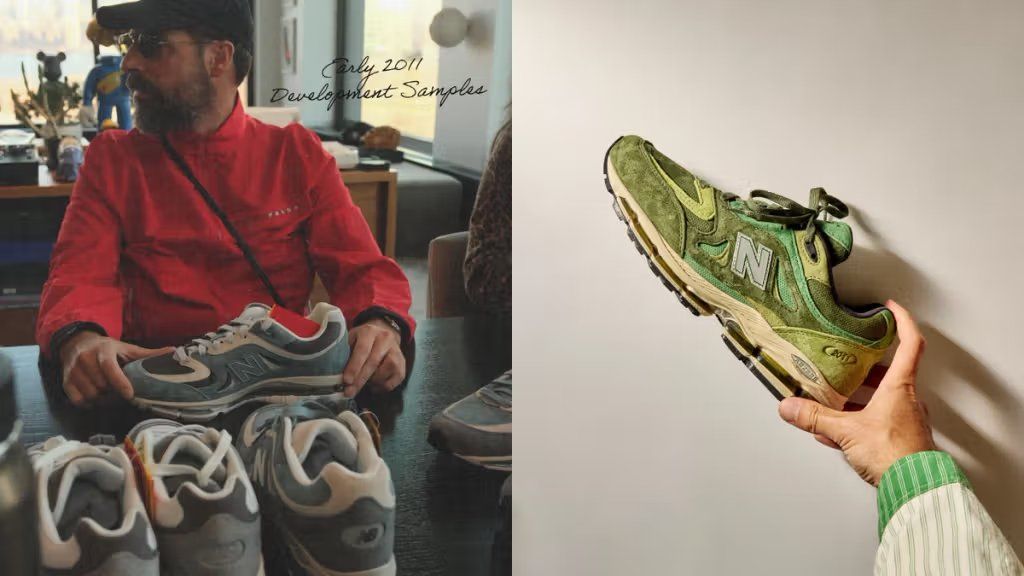 New Balance 2011 sneaker designed by Ronnie Fieg, featuring original silhouette design