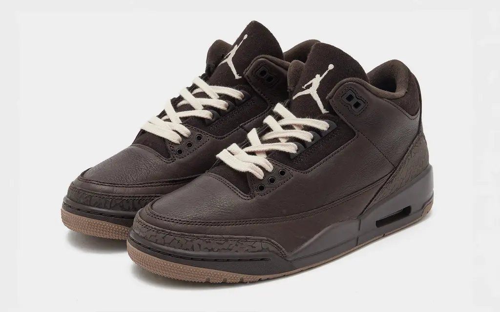 Air Jordan 3 'Fireside' retro with pink laces included, releasing October 3