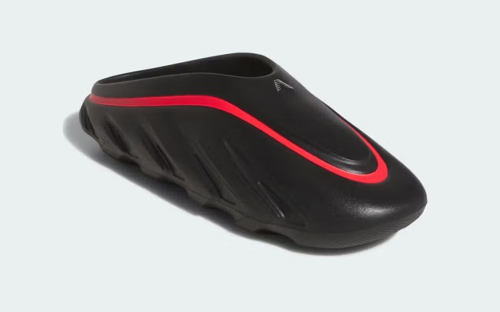Adidas Anthony Edwards 3 Mule in lifestyle colorway, showing slip-on mule silhouette with AE3 branding