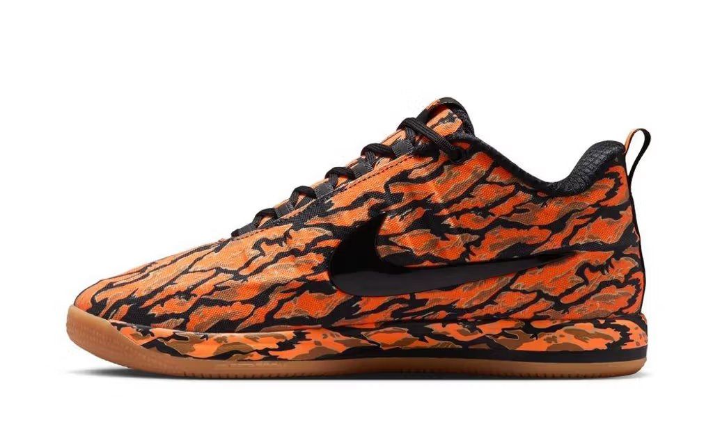Nike Book 2 in tiger camo colorway, Devin Booker signature basketball shoe