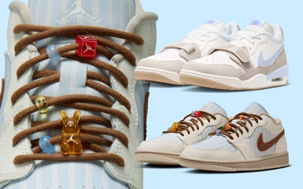 Jordan Brand Air Jordan 1 Low Pinstripe Pack sneaker with refined pinstripe detailing