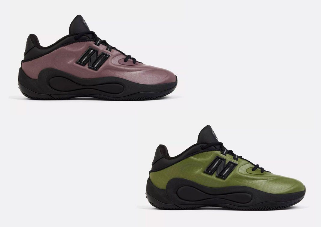 New Balance P400 Low in Sport Green/Black and Fast Track/Black colorways with Fresh Foam X midsole and N-Lock overlays