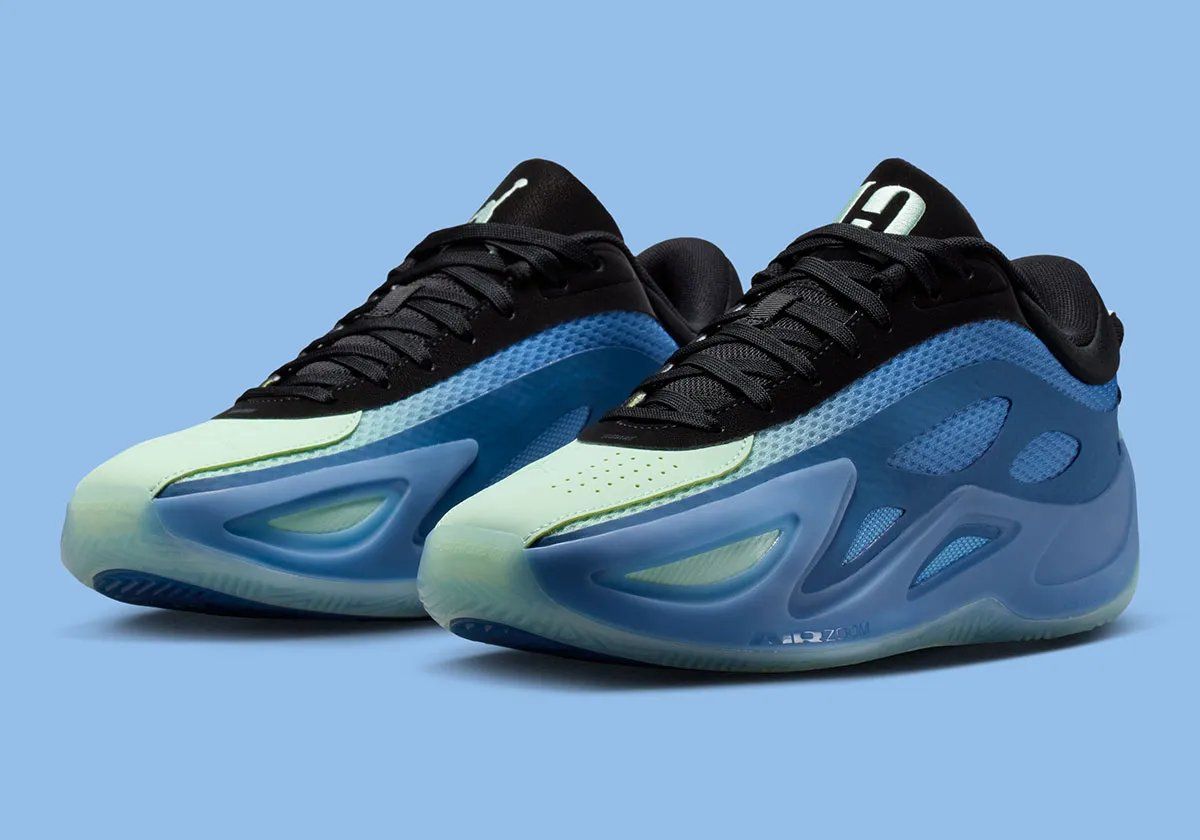 Jordan Heir Series 2 Minnesota Lynx in True Blue and Baltic Blue with Volt Tint accents, featuring Queen Phee branding