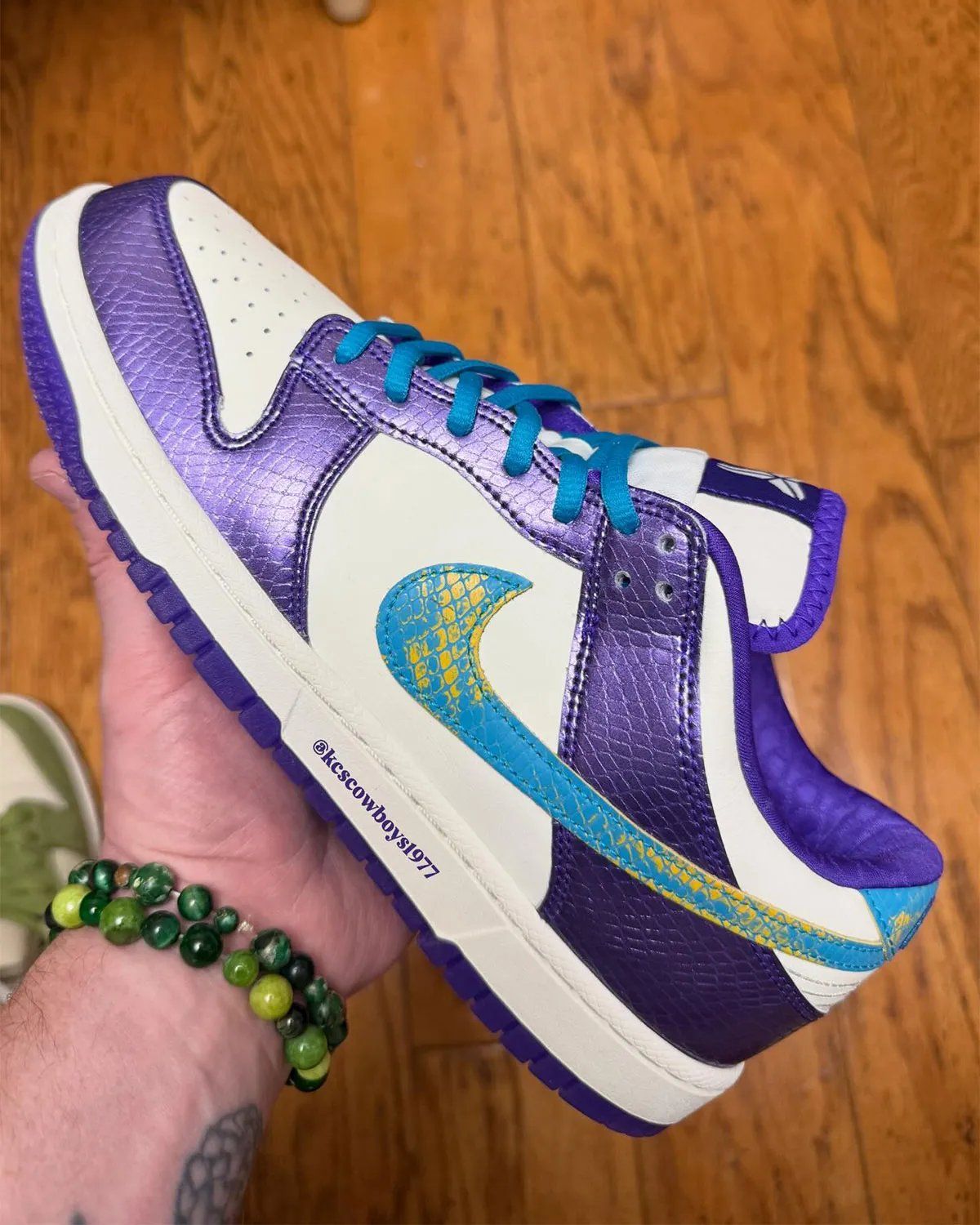 Nike Dunk Low Protro in Kobe Bryant Draft Day colorway, featuring premium leather construction and modern performance design elements