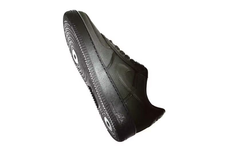 TUNE x Nike Air Force 1 CVS in Twilight Marsh with full canvas upper construction, May 2024 release