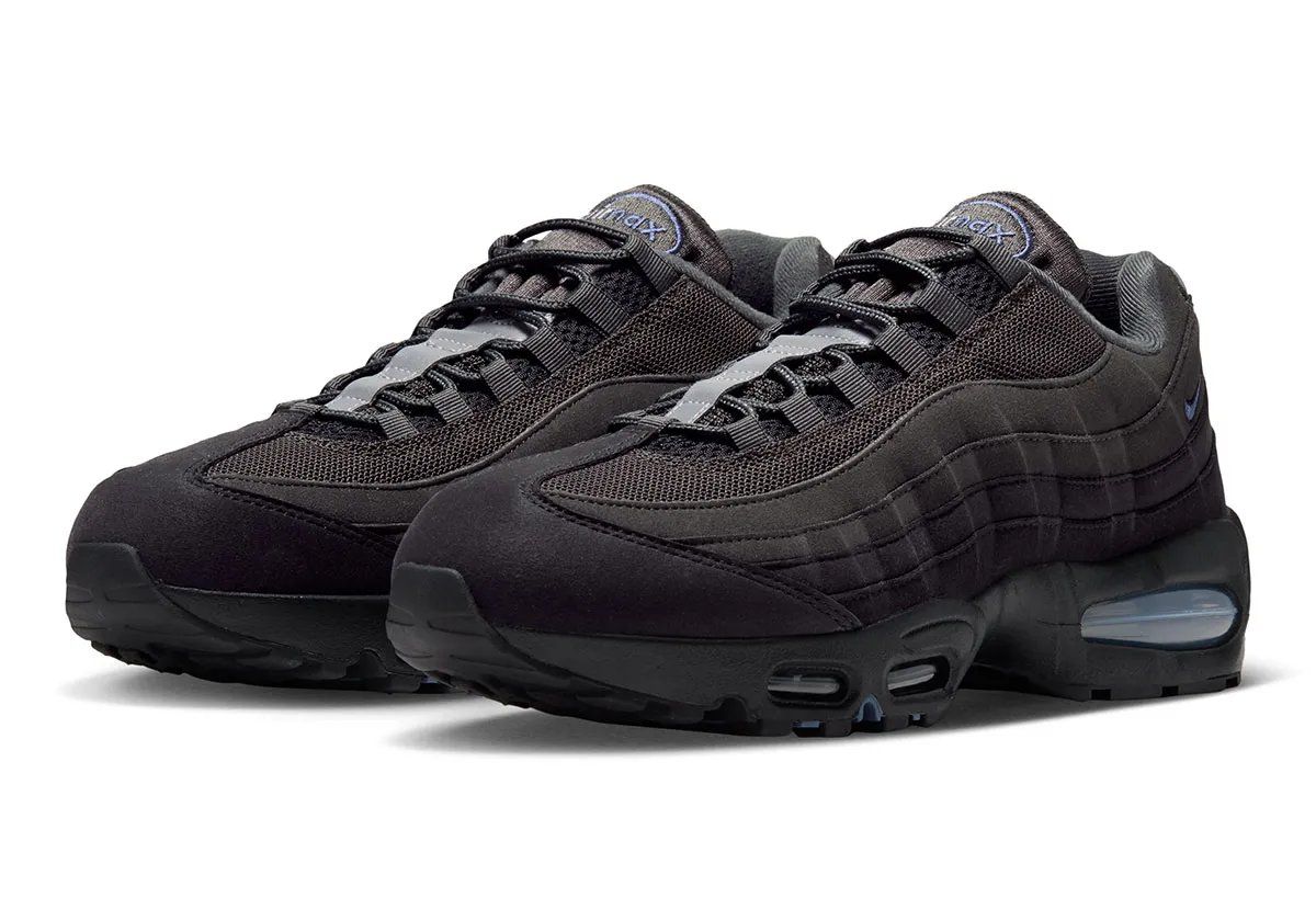 Nike Air Max 95 'Pencil Point' in dark grey with tonal Swoosh and Air Max branding accents