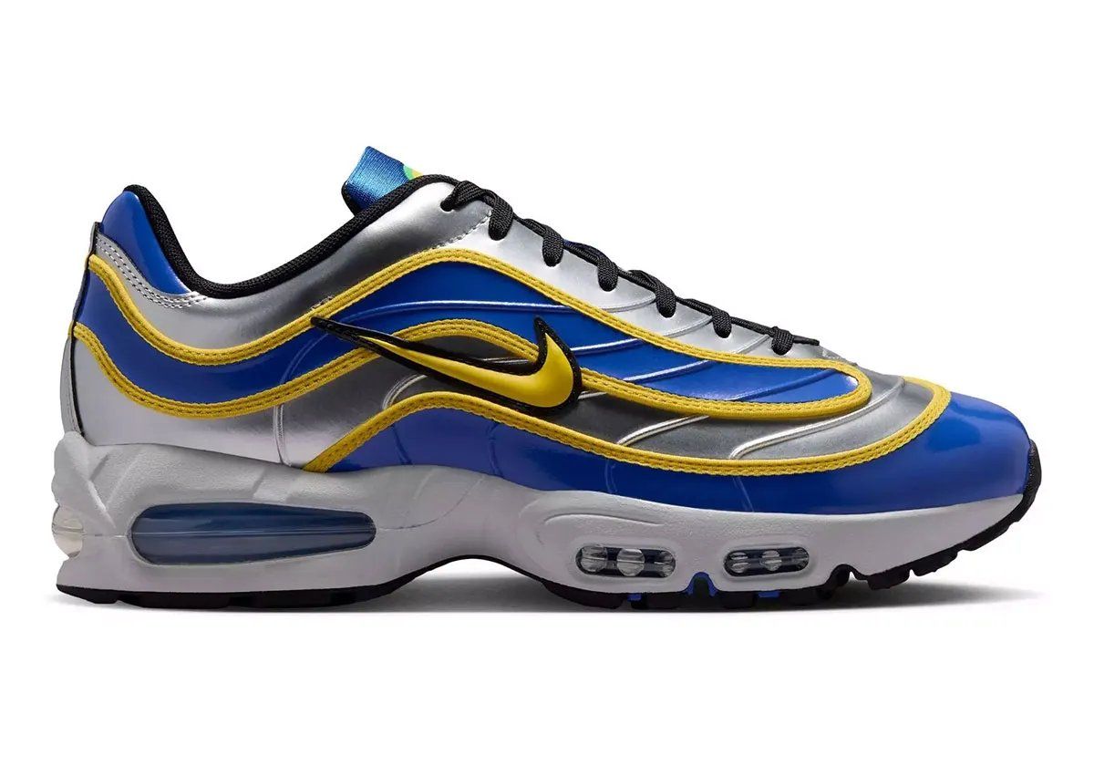 Nike Air Max Joga Bonito R9 combining Mercurial R9 upper with Air Max 95 sole in original colorway