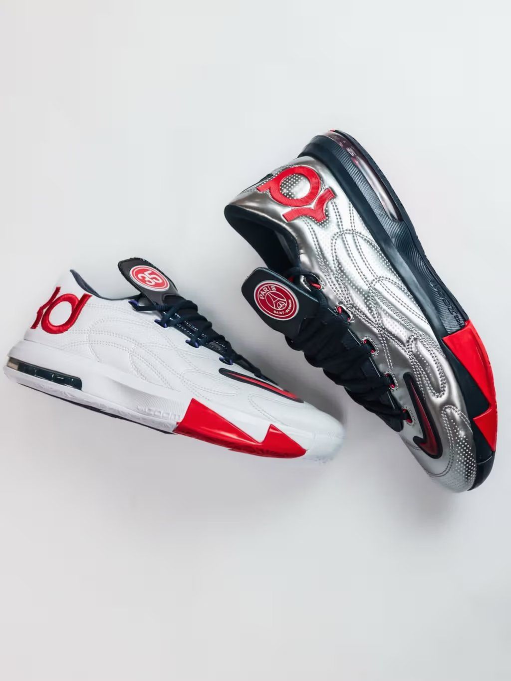 Nike KD 6 x Paris Saint-Germain collaboration silhouette