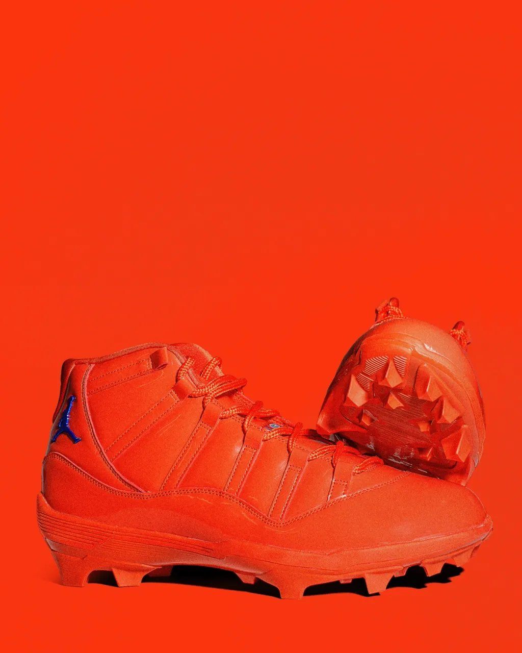 Jordan Brand Air Jordan 11 cleats in Florida Gators colorway, designed as player exclusives for the 2026 season