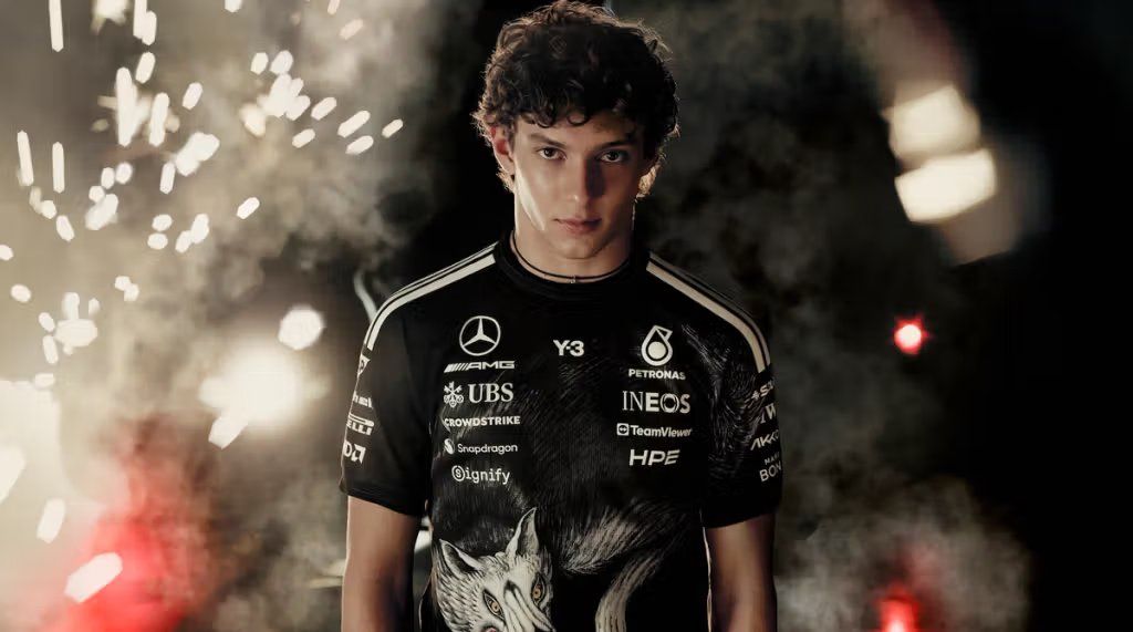 Y-3 Fall/Winter 2026 Mercedes-AMG PETRONAS F1 collaboration featuring technical apparel and performance footwear
