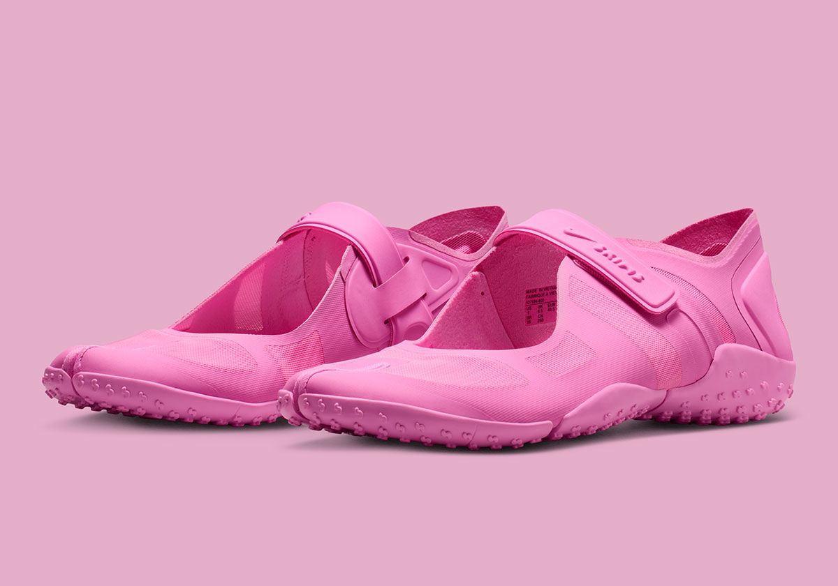 Nike x SKIMS Rift Mesh in Psychic Pink, women's mesh sneaker with monochromatic tonal design and contoured midfoot fit