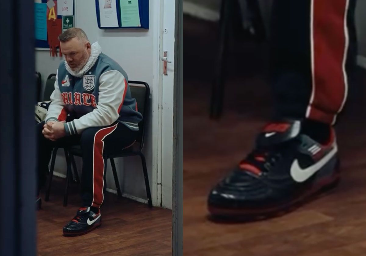 Nike Universe of Football campaign Polaroid album featuring global athletes and cultural figures