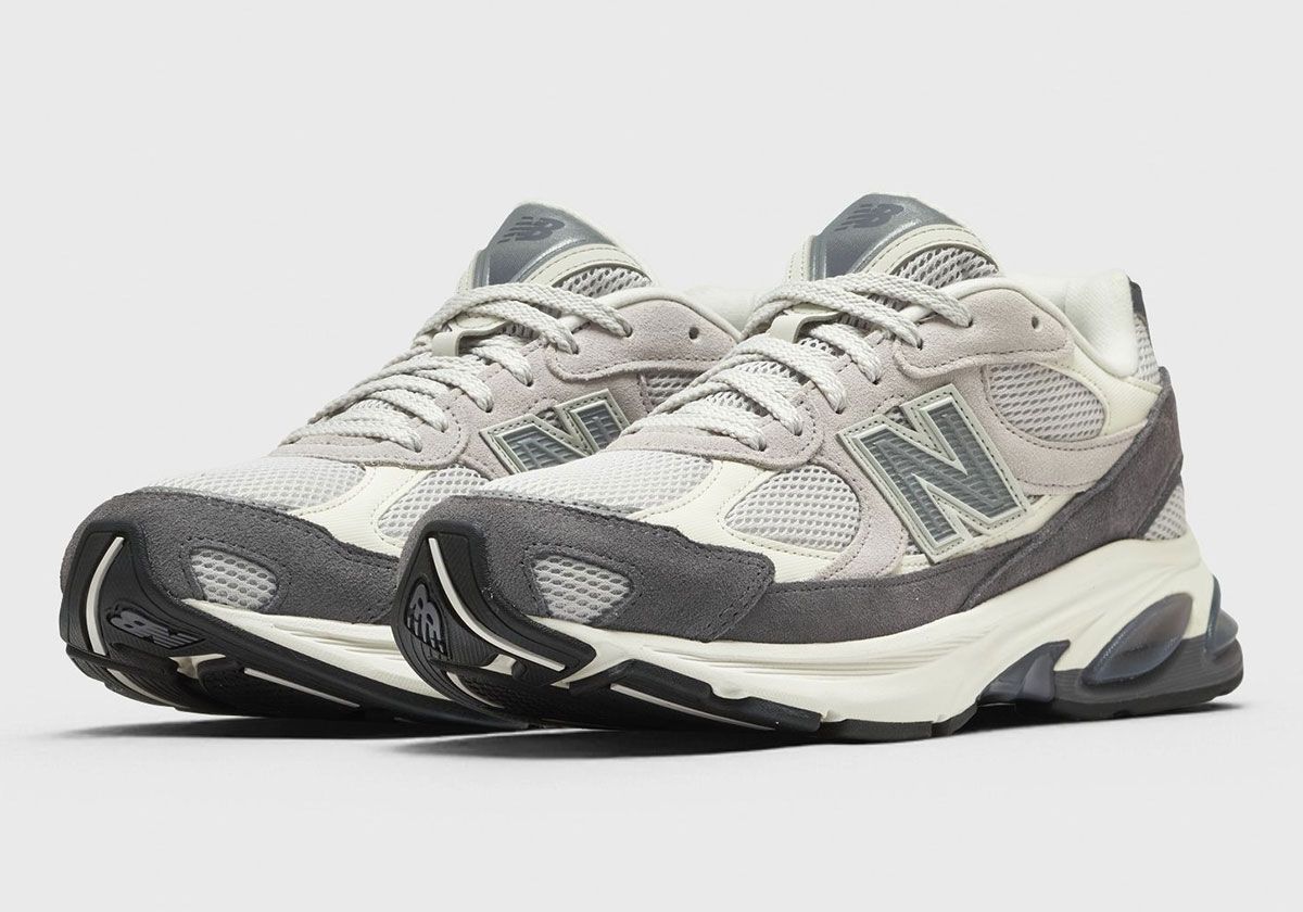 New Balance 2010 in Neptune Grey colorway featuring darkened mudguard contrast detailing