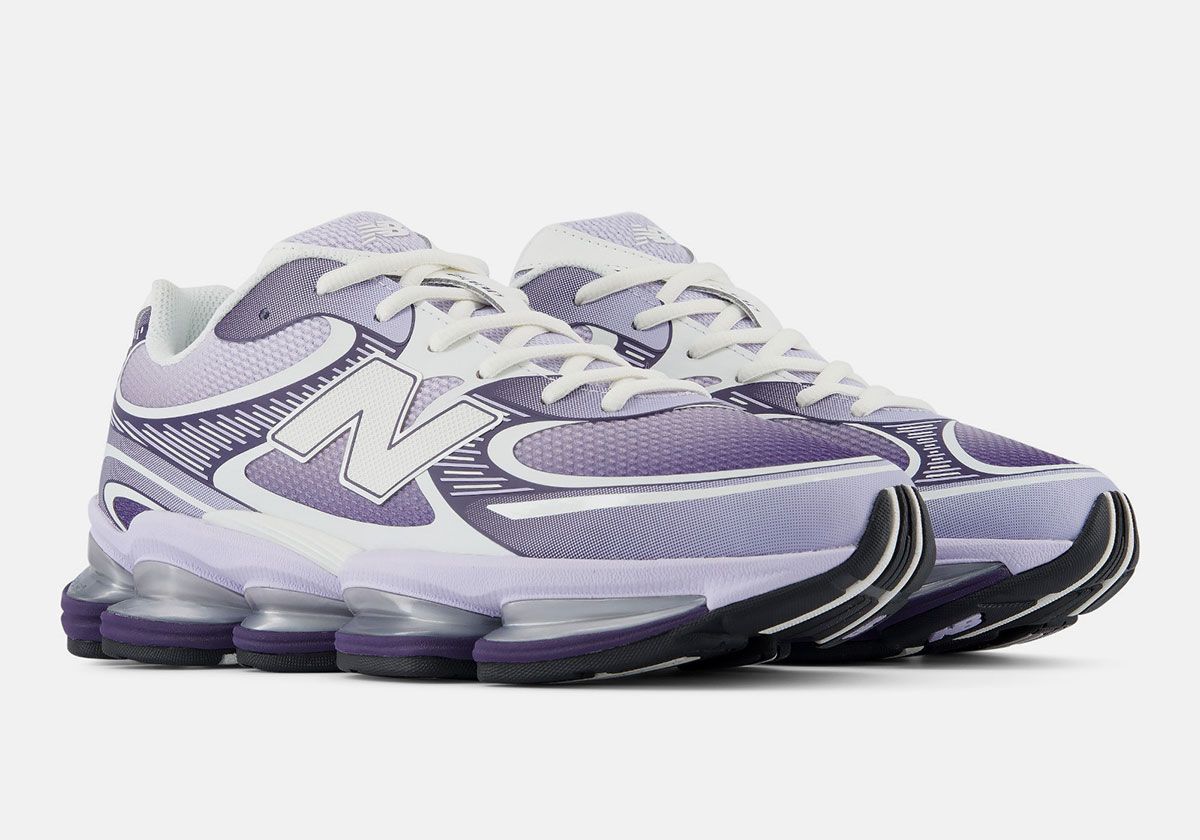 New Balance 2000 sneaker in Smoked Violet colorway featuring boysenberry and off-white tones