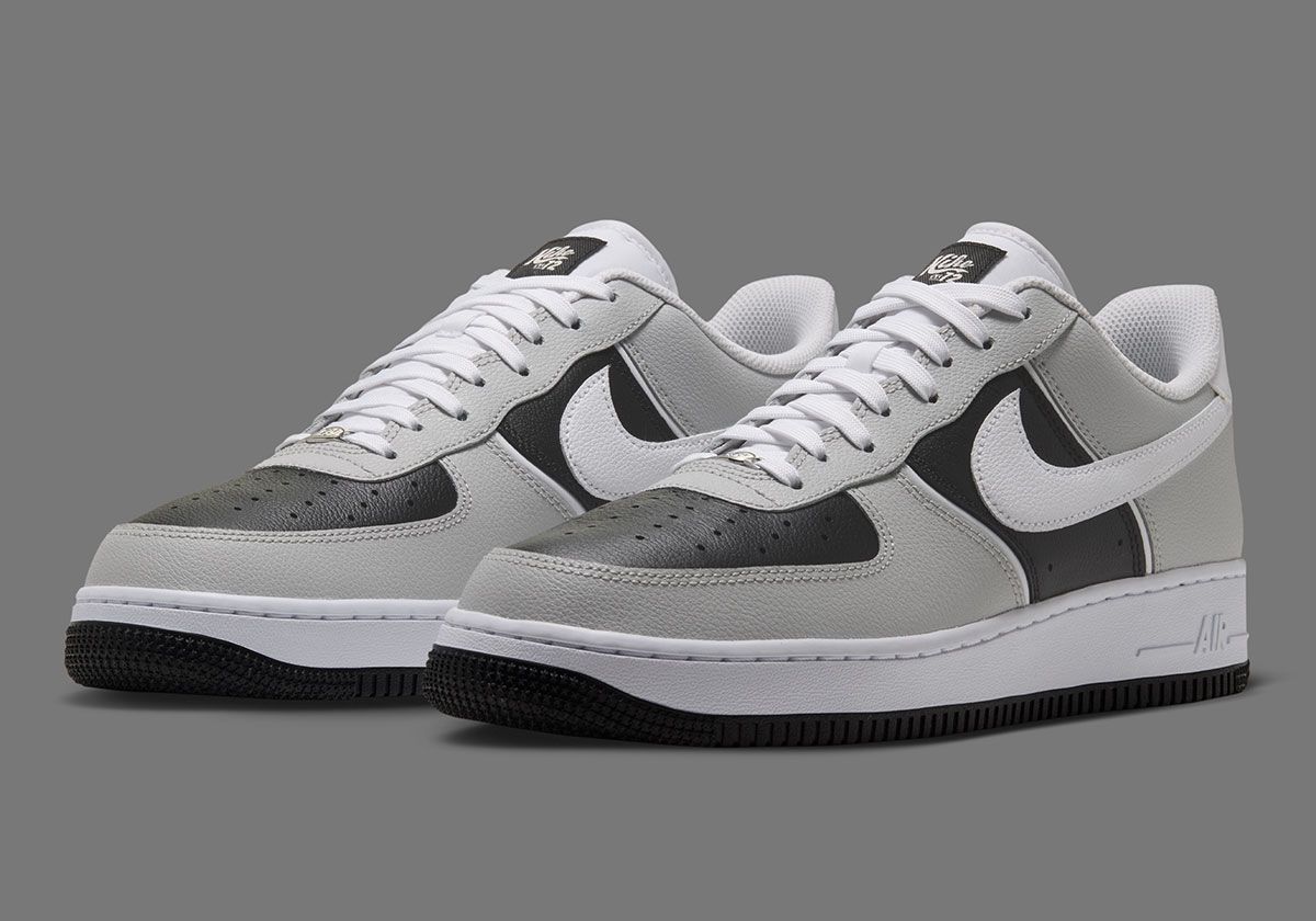 Nike Air Force 1 Low with vintage script heel patch and two-tone branding, Fall 2026 release