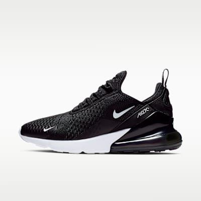 Nike Air Max 270 lifestyle sneaker with full-length Air Max cushioning unit and streamlined textile upper in neutral colorway