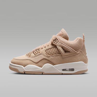 Air Jordan 4 Retro Women's Shoes "Hemp/Light Orewood Brown"