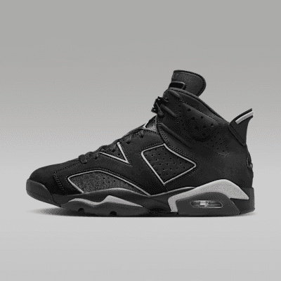 Air Jordan 6 "Cap and Gown" Men's "Black/Black/Multi-Color/Reflect Silver"