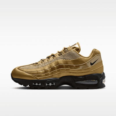 Nike Air Max 95 "Big Bubble" "Metallic Gold/University Red/Elemental Gold/Black"