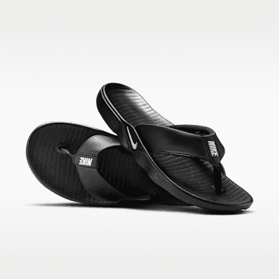 Nike Marina Slides "Black/White"