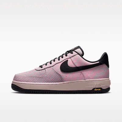 Nike Air Force 1 '07 LX Vibram Men's "Silt Red/Light Violet Ore/Speed Yellow/Black"