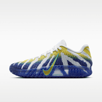 Ja 3 "Murray State" Basketball Shoes "Pure Platinum/Lightning/Dusty Cactus/Deep Royal Blue"