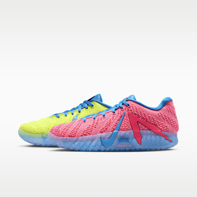 Nike Ja 3 x Kool-Aid in Lemon Venom, Light Green Spark, and Pink Beam colorway