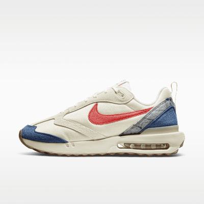 Nike Air Max Dawn "Coconut Milk/Fossil/Mystic Navy/Track Red"