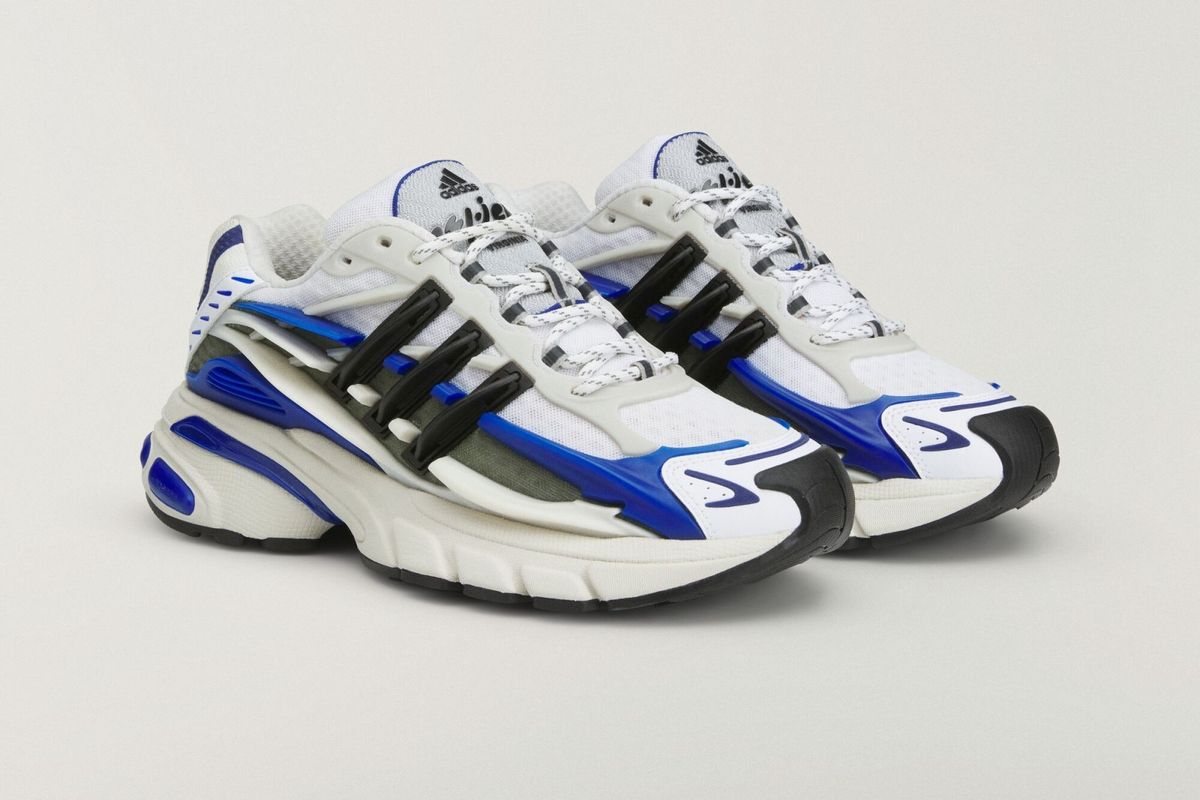 Pharrell Williams x adidas Adistar Jellyfish in Royal Blue colorway, releasing February 2026