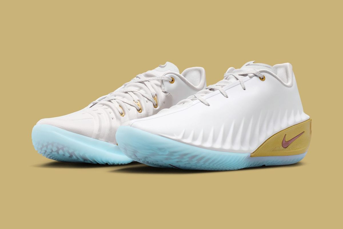 Nike G.T. Cut 4 in Lunar New Year colorway, lateral view of performance basketball sneaker