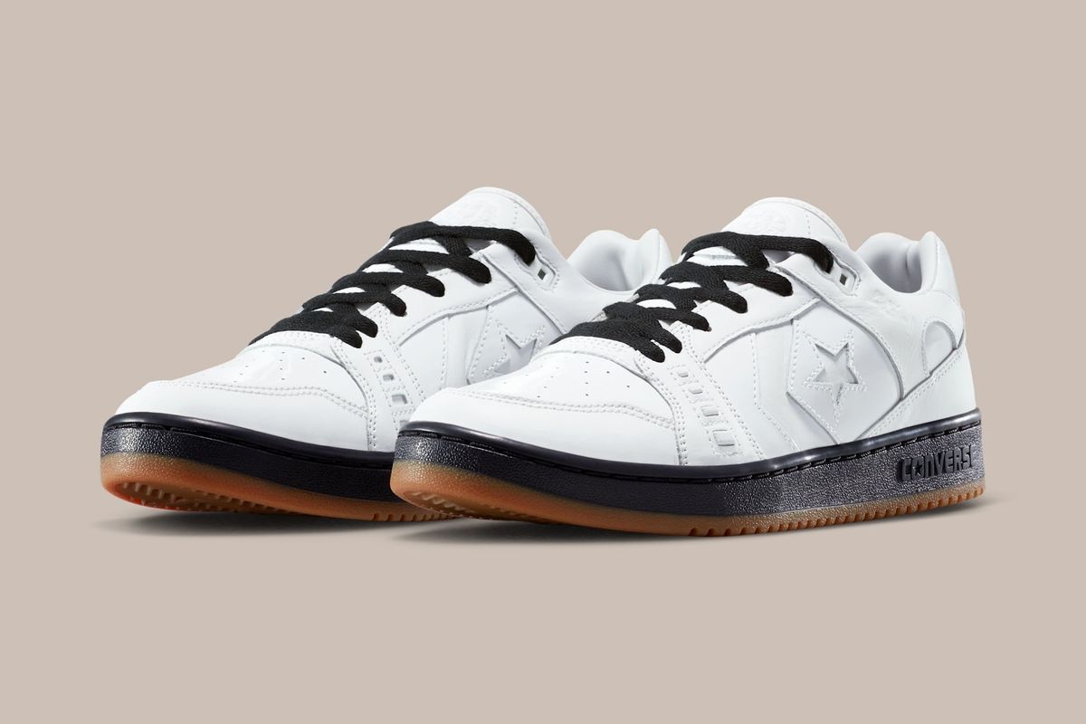 SNEEZE x Converse CONS AS-1 PRO in White and Black colorway