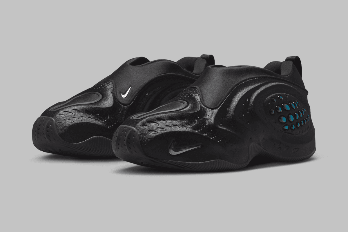 Nike First Sight Shadow WMNS in Black and Metallic Dark Grey colorway, women's silhouette side profile view
