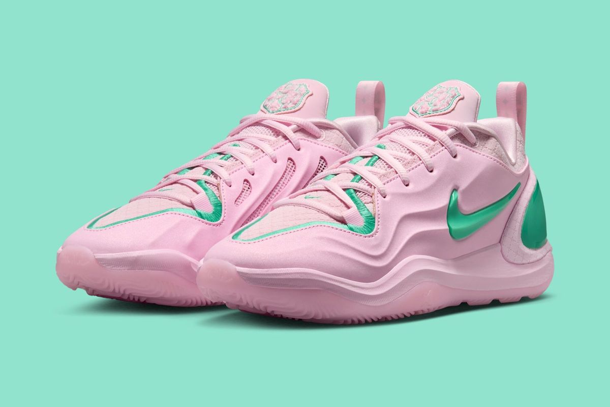 Nike A'Two 'Pinkies Up' in Pink Foam and Light Menta colorway, releasing July 8, 2026