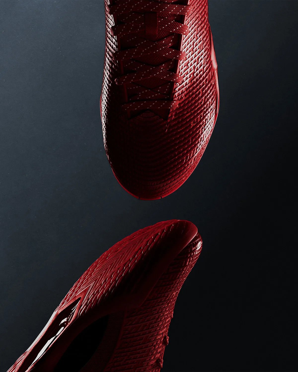 Air Jordan 41 featuring visible carbon fiber shank and faceted TPU design with Nanoprint upper technology - detail view 3