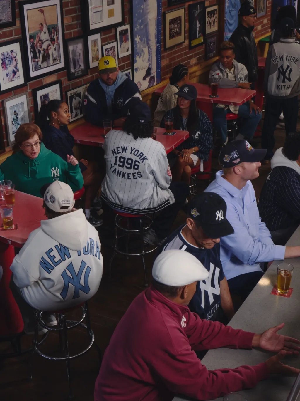 Kith x MLB collection celebrating the 1996 Yankees World Series championship