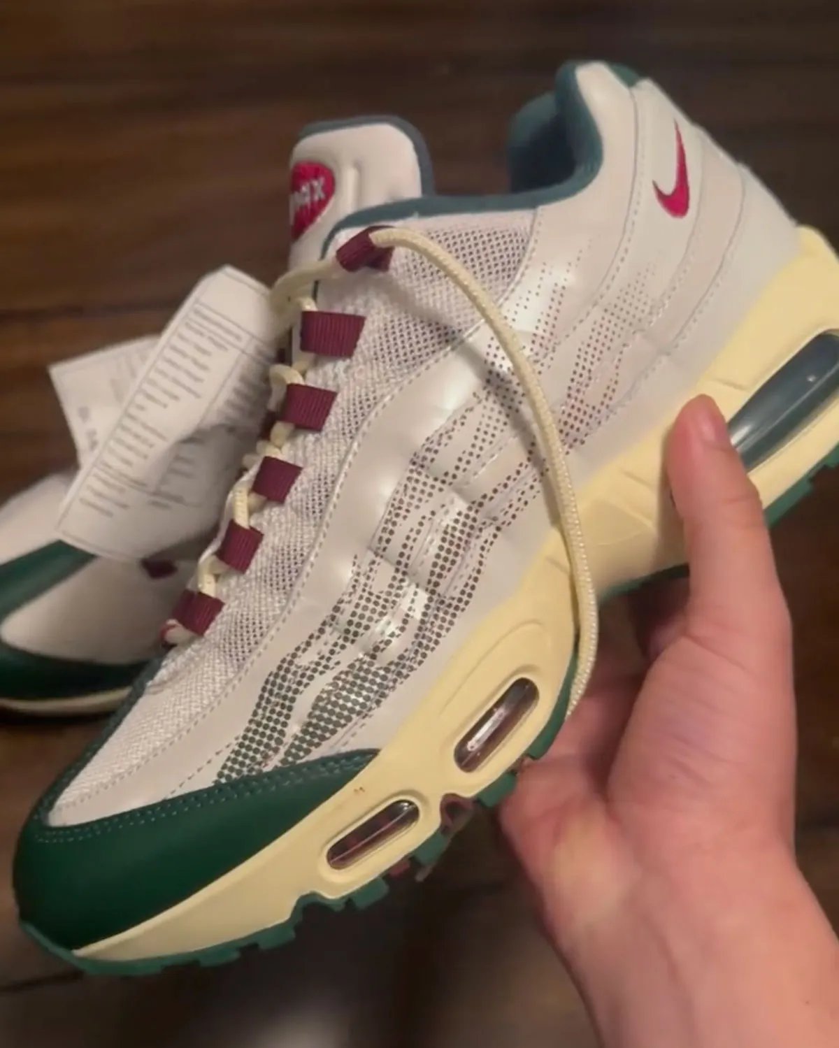 Nike Air Max 95 Mexico colorway summer 2026 release - detail view 1