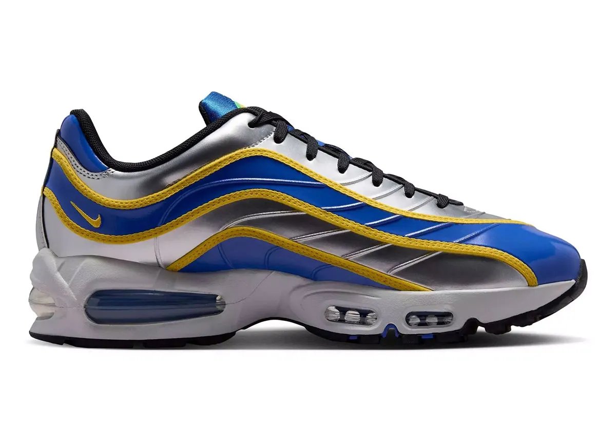 Nike Air Max Joga Bonito R9 combining Mercurial R9 upper with Air Max 95 sole in original colorway - detail view 2