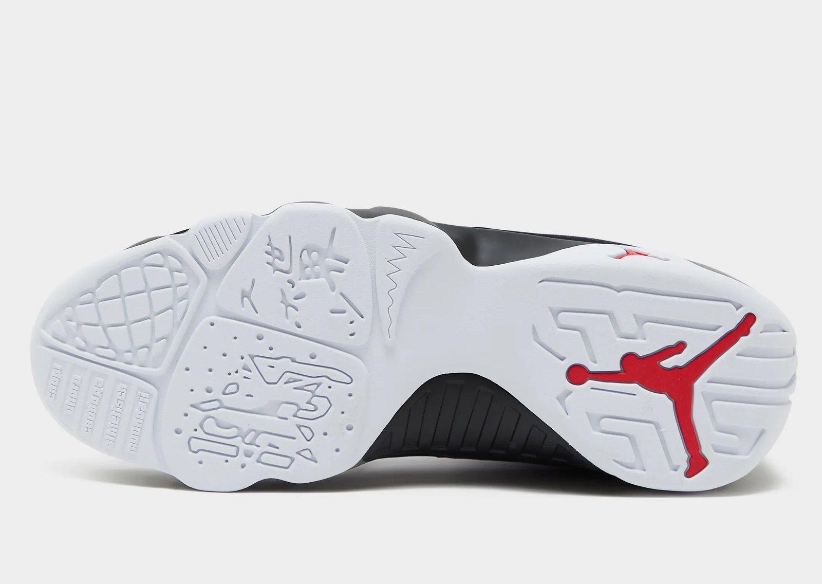 Air Jordan 9 Retro Space Jam in black, white, and red colorway from the 1996 Space Jam film - detail view 3