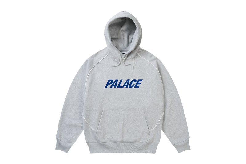 Palace Skateboards x South2 West8 Fall 2026 collaboration featuring River Trek Jacket in Olive Camo and coordinated shell set pieces - detail view 4