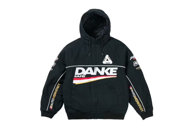 Palace Summer 2026 collection featuring soccer-inspired jerseys, technical GORE-TEX outerwear, and Dick Jewell collaboration pieces - detail view 1