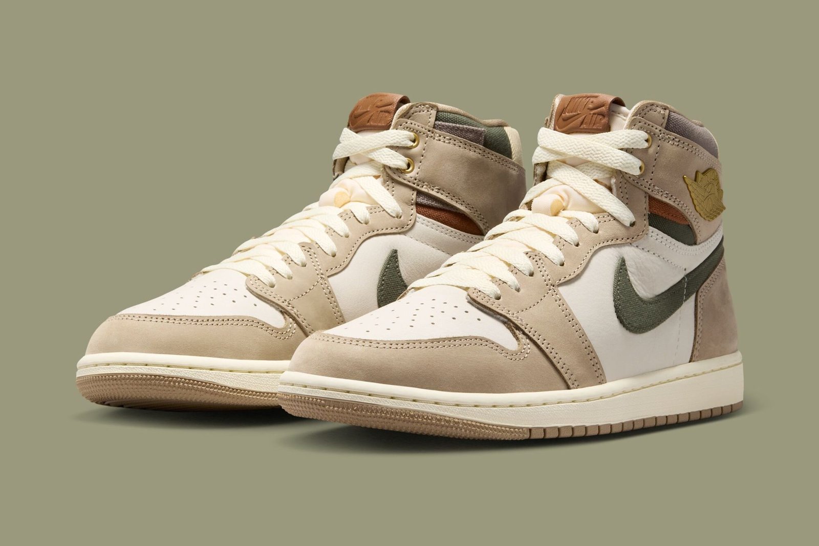 AIR JORDAN 1 HiGH ベージュ Air Jordan 1 High OG WMNS 'Workwear