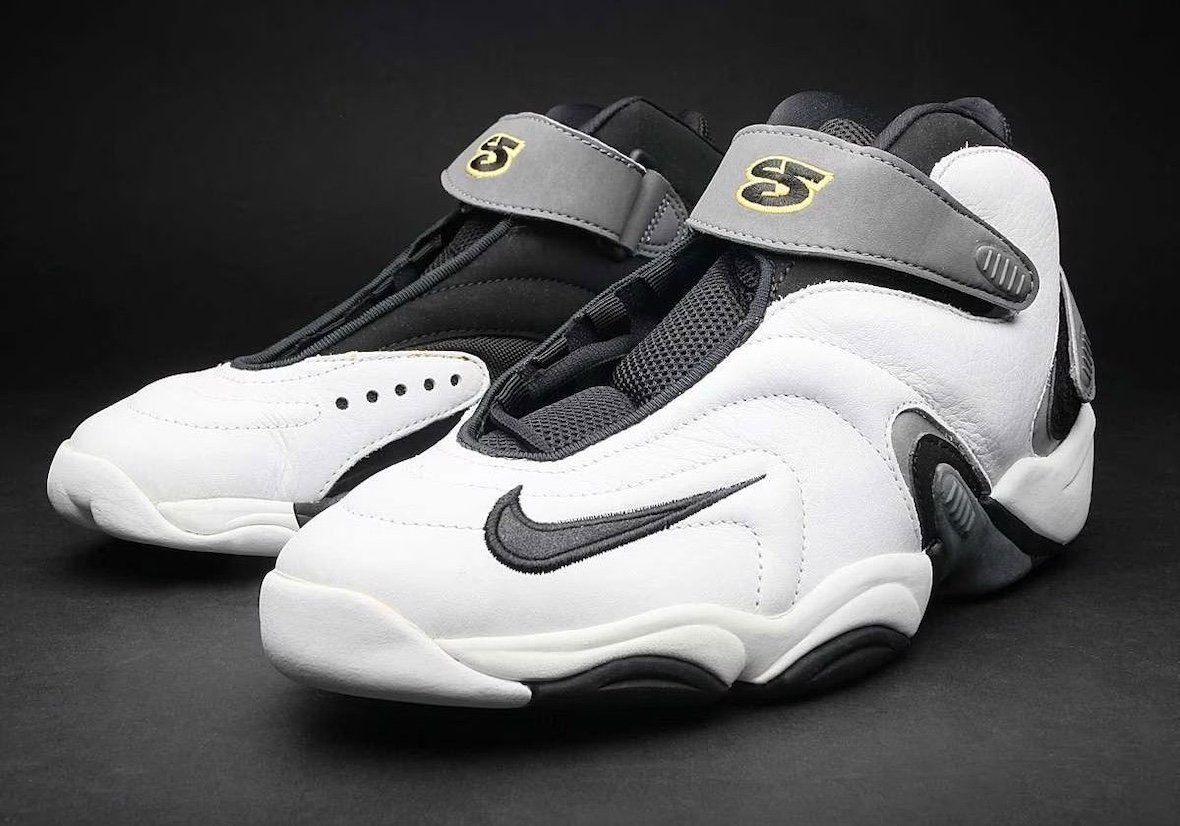 Nike A'Two 'Dawn Staley' colorway in white and black, inspired by the Zoom S5 - detail view 2