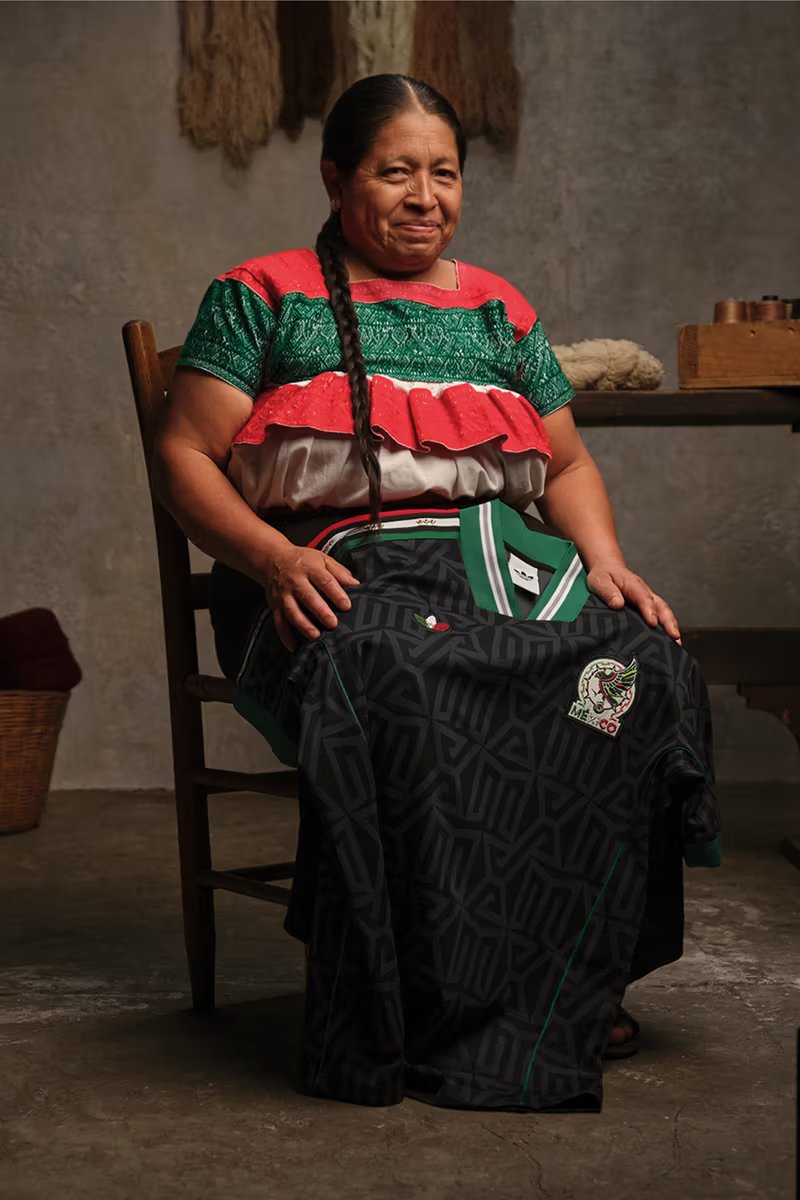 adidas x Someone Somewhere seven-piece Mexico World Cup collection featuring hand-embroidered details by Puebla artisans - detail view 4